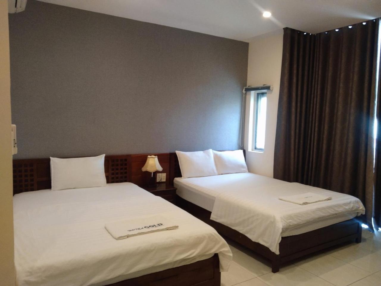 Gold Hotel Da Nang Bagian luar foto
